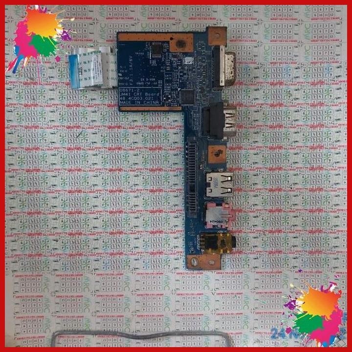 vga hdmi audio jack usb board for acer aspire 4410 4810t 4810tz [mc]
