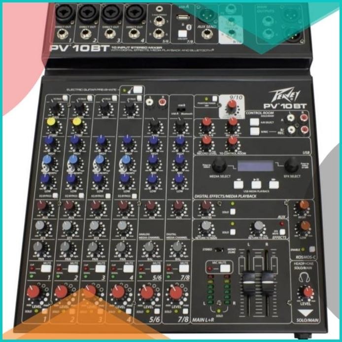 mixer audio mixer peavey PV 10BT ORIGINAL MIXER PEAVEY PV 10BT 16novz3