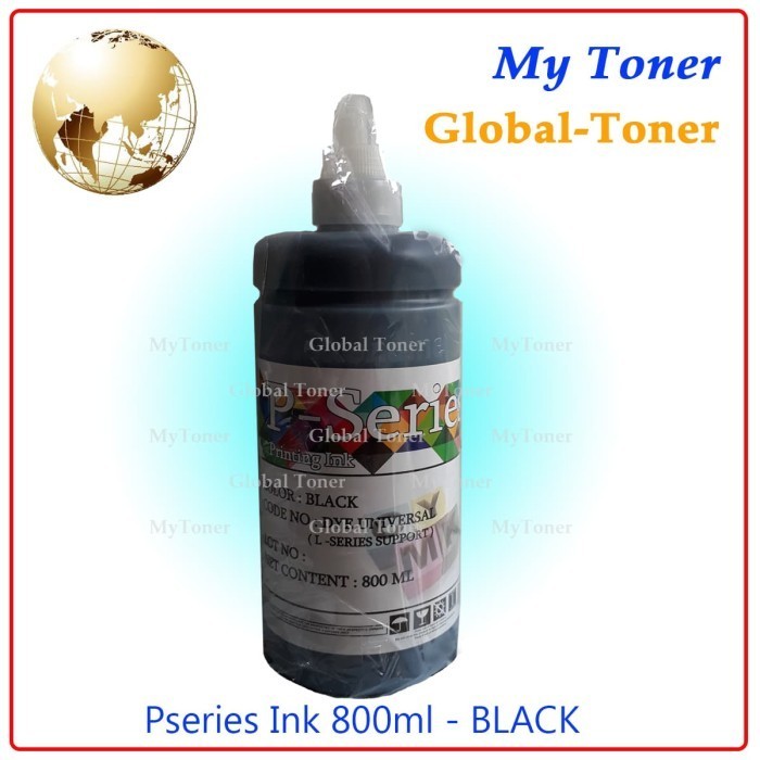 

Tinta Refill Dye Ink Pseries P-Series Botol Kerucut 800Ml Best