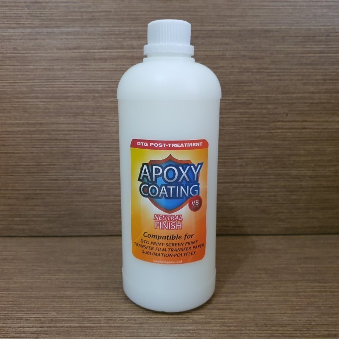 Apoxy Apoxi Epoxy Epoxi Printer Dtg 500Ml Posttreatment Penguat Sablon Best
