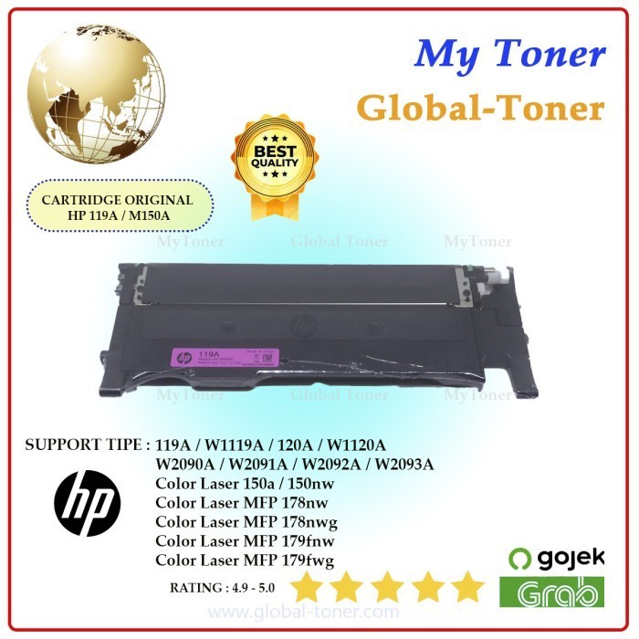 Cartridge Toner Ori Hp 119A M150A M150Nw Mfp178Nw 179Fnw M179 M178 Best
