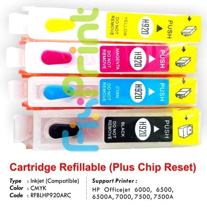Refillable Mciss 920 Auto Reset Printer Officejet 7500 7000 6500 Best
