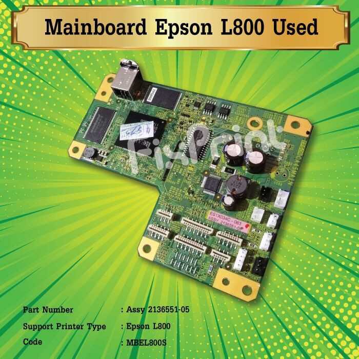 Board Printer Epson L800, Mainboard L800, Motherboard L800 Cabutan Best