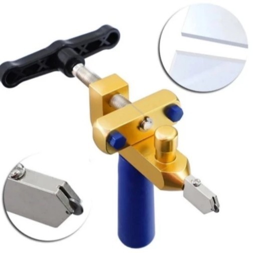 Alat Pemotong Kaca Dan Keramik 2In1 Multifungsi Cutter (Pemotong Kaca) Best