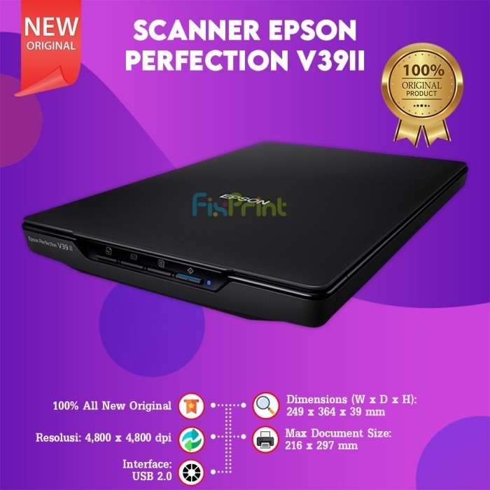 Scanner Epson V39 Ii Epson Perfection V39Ii Flatbed Photo Scanner Best