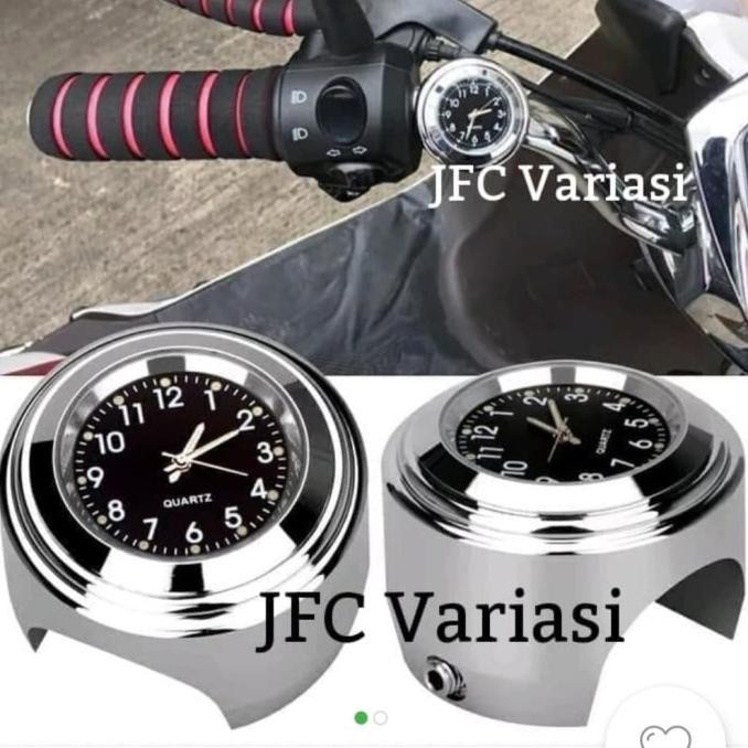 Grosir.. Jam Stang Motor Jam Klasik Stang (Untuk Semua Motor)