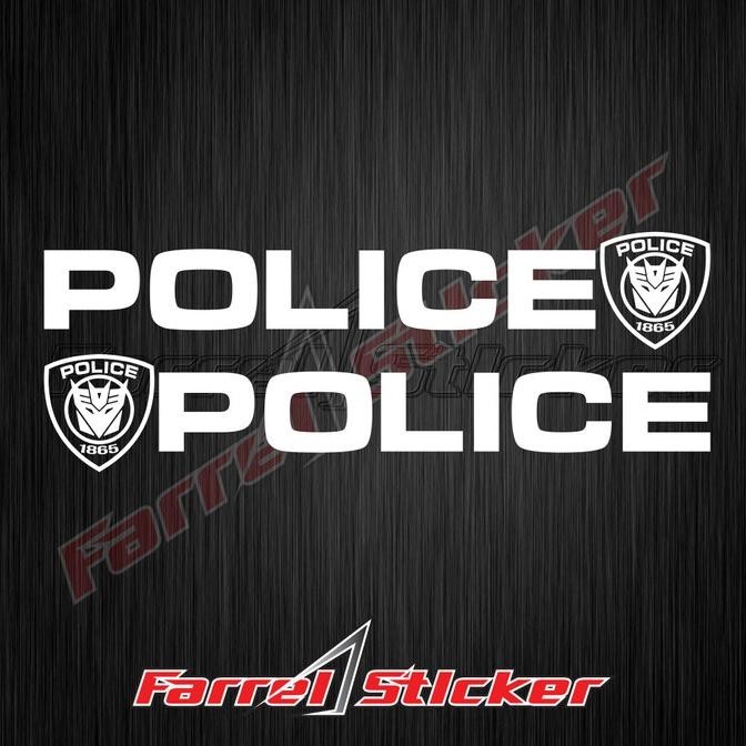 *Terkini* Stiker Sticker Police Nmax