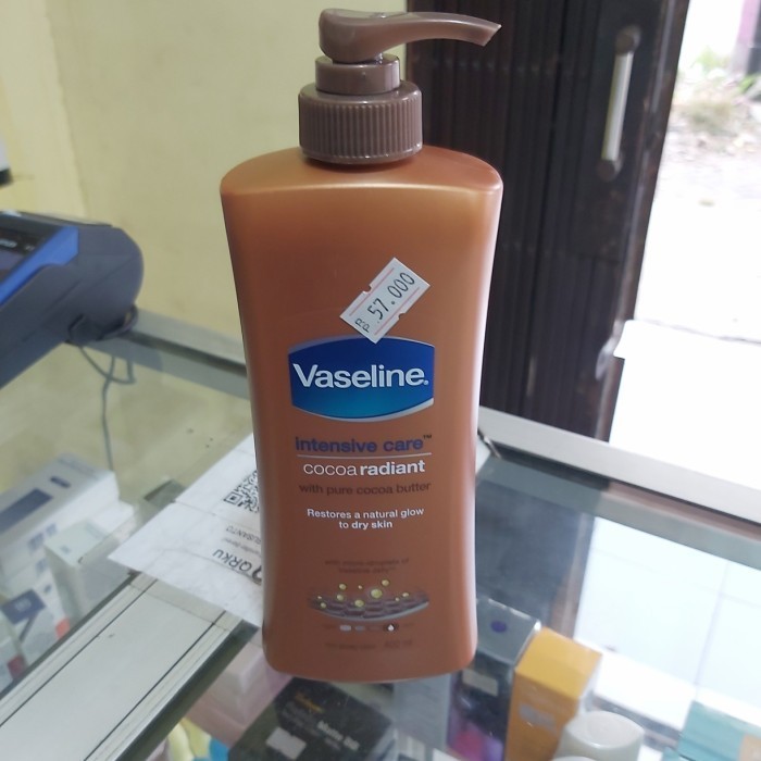 Terbaru Vaselin Intensive Care Cocoa Radiant 400Ml Promo Terlaris