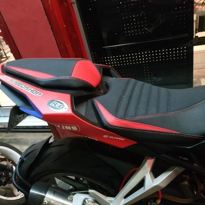 SARUNG KULIT JOK LUIMOTO REPLICA HONDA CBR 250RR CBR250RR YELLOW SET