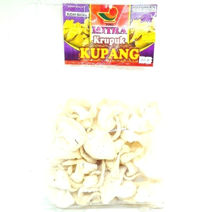 

Ready oke] MITRA KERUPUK KUPANG MATANG 150gr KRUPUK ASLI OLEH SIDOARJO KERANG