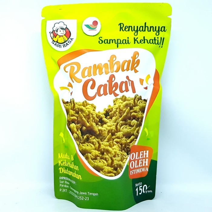 

------] SARI RASA KRIPIK CAKAR AYAM 150gr CEKER KERIPIK CRISPY RENYAH GORENG