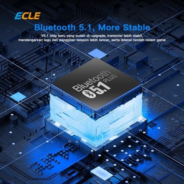 NEW ECLE Y60 TWS BLUETOOTH HEADSET HIFI STEREO WATERPROOF EARPHONE BASS