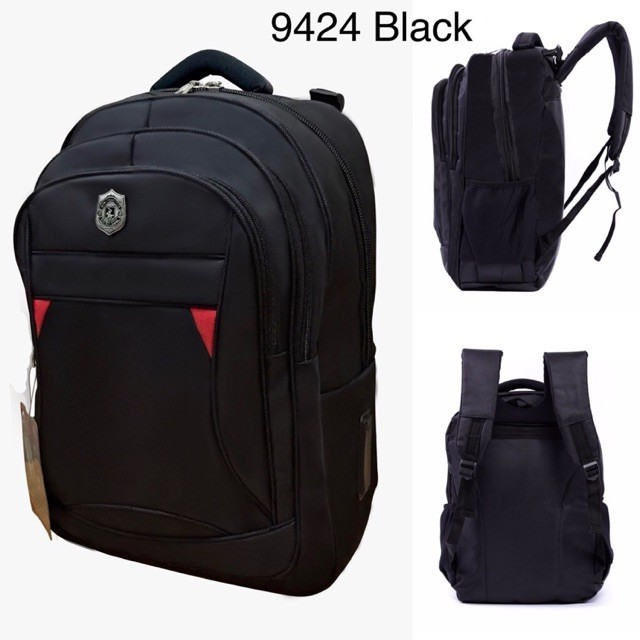 TAS LAPTOP KUAT ANTI AIR // Tas Ransel Laptop Polo Global 18 Inch Pria Wanita