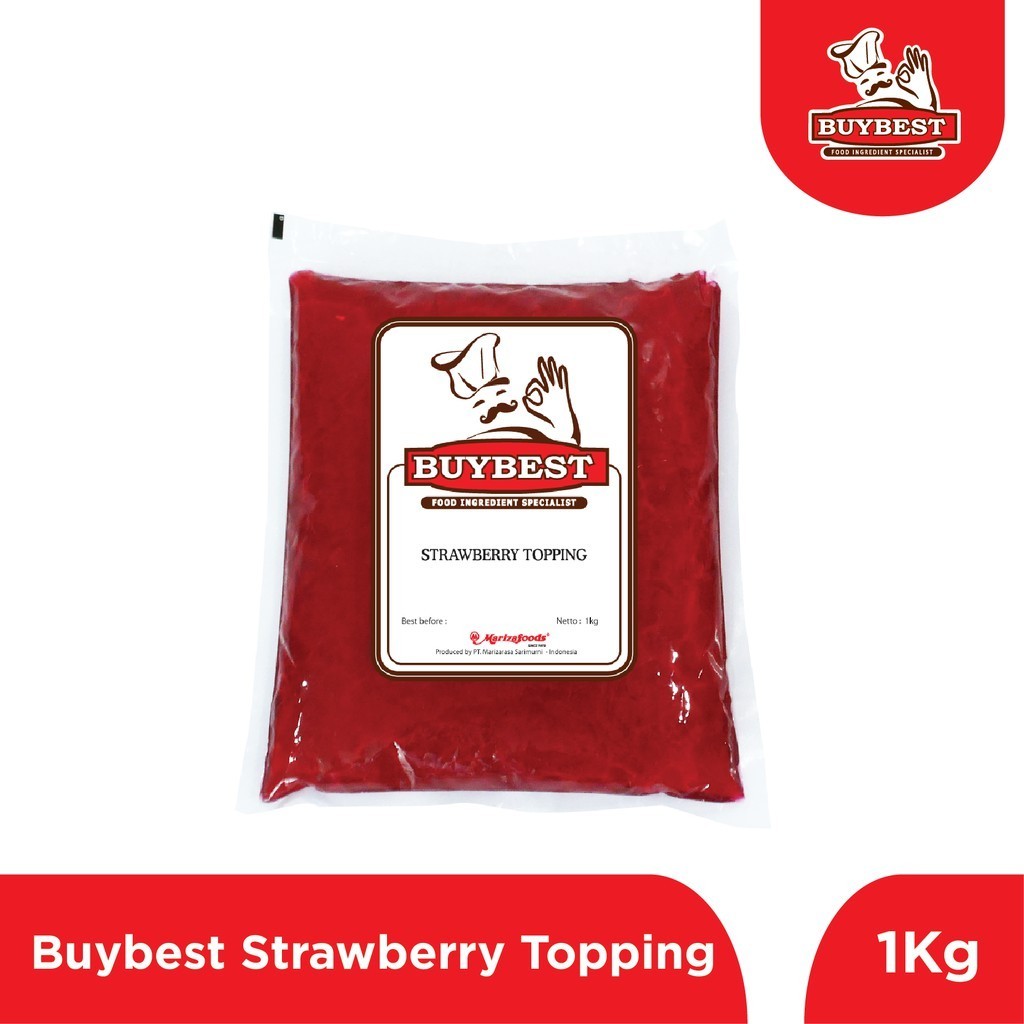 

Jm 918 - Buybest Strawberry Topping 1Kg