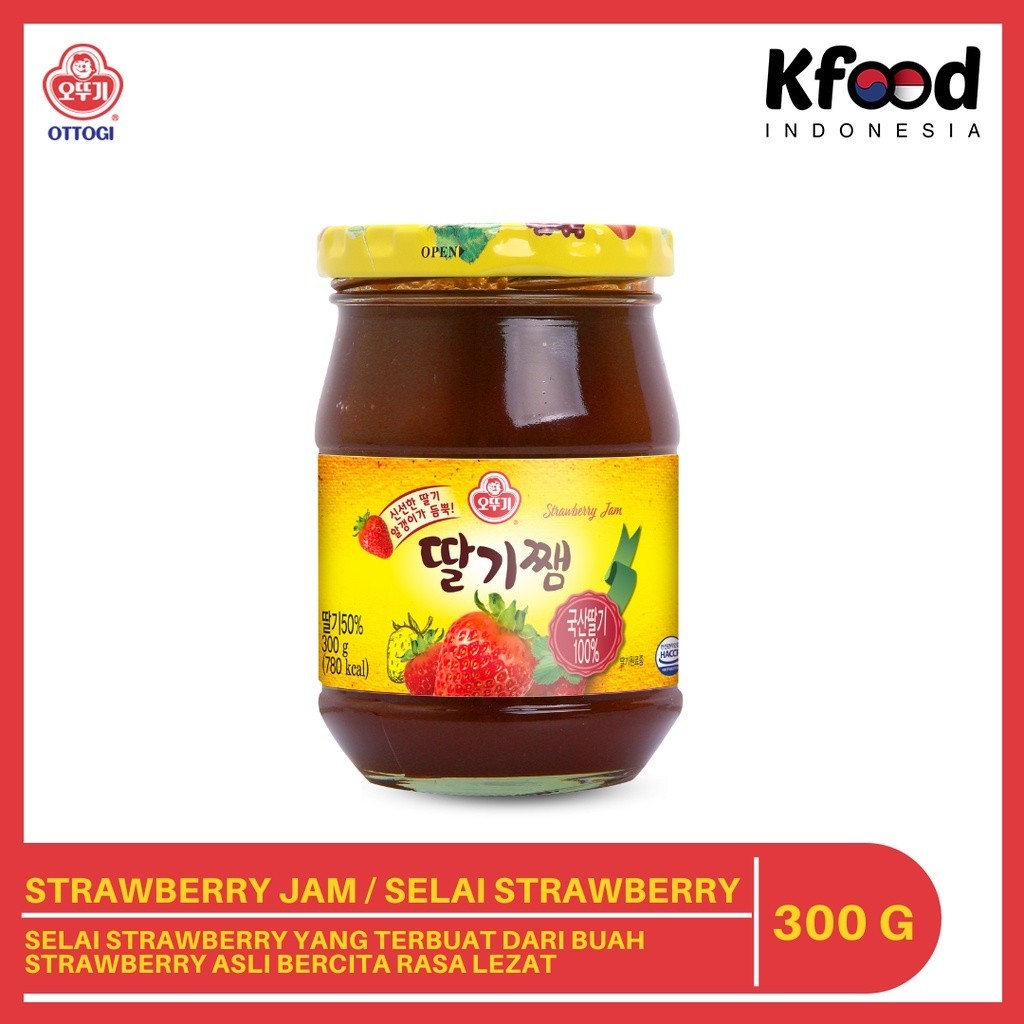 

Ottogi Strawberry Jam 300Gr