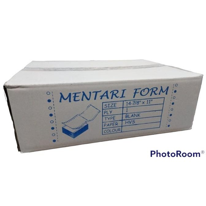 

Kertas Continuous/Continous Form 1 Ply, 1 Rangkap B1 HVS Polos