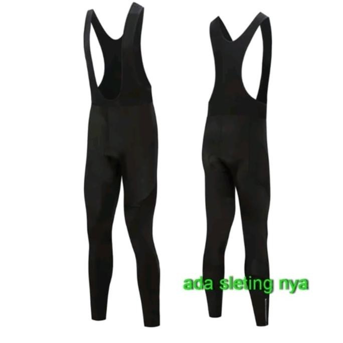 celana sepeda bib panjang polos FL