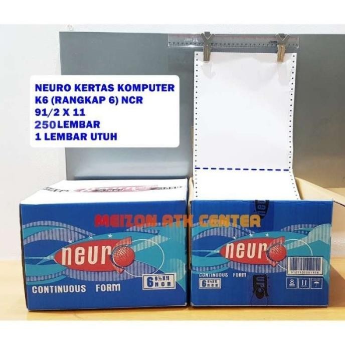

Continous Form 91/2 x 11 6 Ply NCR / Kertas Komputer WARNA