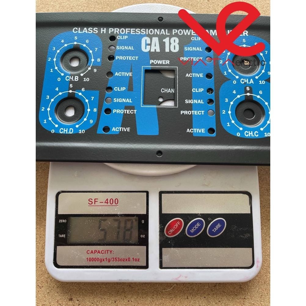 Beli 2 Lebih Murah Box Panel Ca18 Premium (1Set) Plat Cover Ca 18 Box Panel Depan Belakang Power Amp