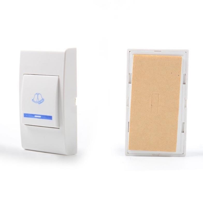 New Bel Pintu Rumah Bel Tanpa Kabel Wireless Door Bell Remote 100M Hakamitst (Bonus Batre 12V 1 Buah