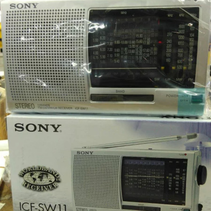 ready RADIO SONY 12 BAND ICF-SW 11 ORIGINAL SONY