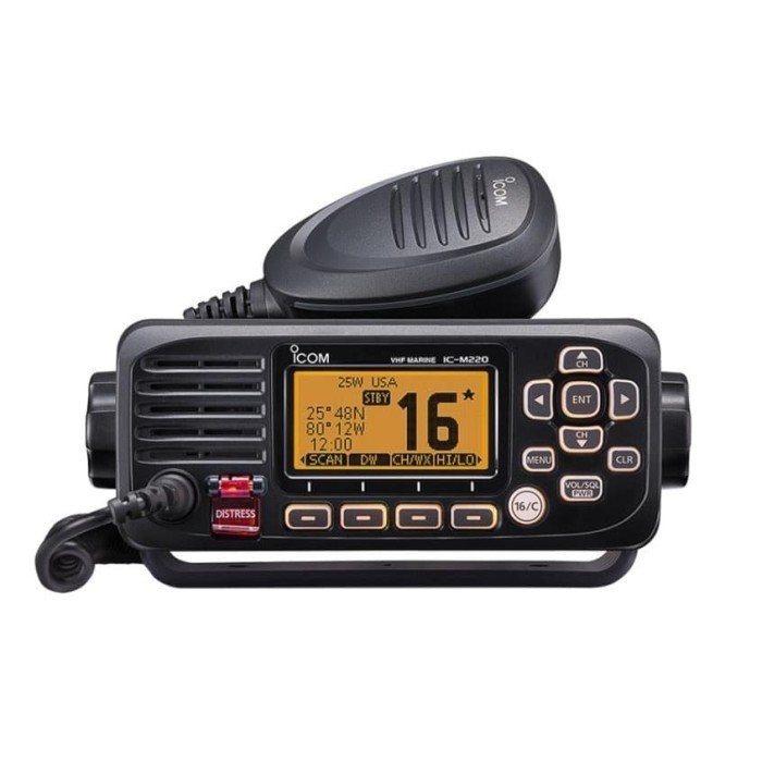 ready Icom M220 Marine VHF Radio Transceiver / Radio Marine