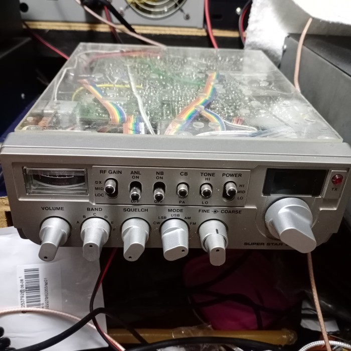 ready radio cb 27mhz 27 mhz 11 meter band super star ss2400 ssb am fm