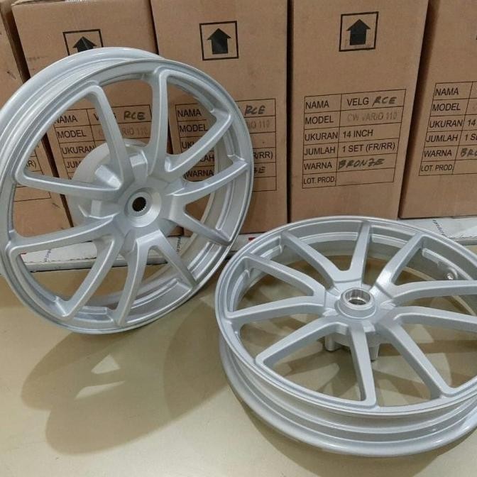 VELG RACING MIO M3 CHEMCO EVO SILVER