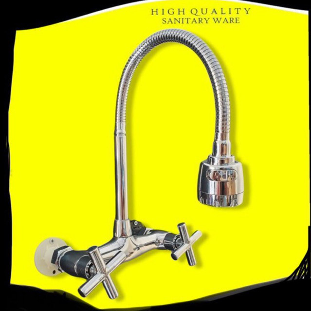 Kran Air Cuci Piring Flexible Kran Panas Dingin El Wasser Kran Sink Kran Xer Angsa