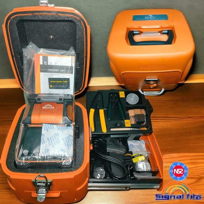 fusion splicer signalfire ai9 original / ai9 splicing fiber optic