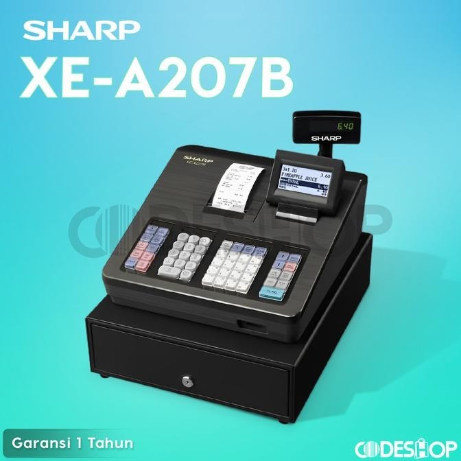 NEW Cash Register Sharp xe a307 / Mesin Kasir Sharp XEA307