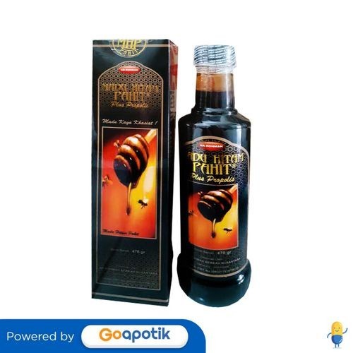 

AR ROHMAH MADU HITAM PAHIT PLUS PROPOLIS 470 GRAM