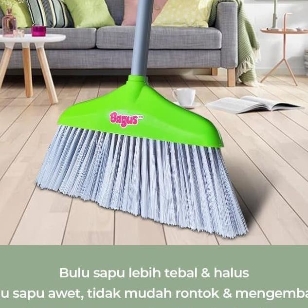 Bagus Sapu Lantai Type 338 - Sapu Nylon - Sapu Bulu Halus &