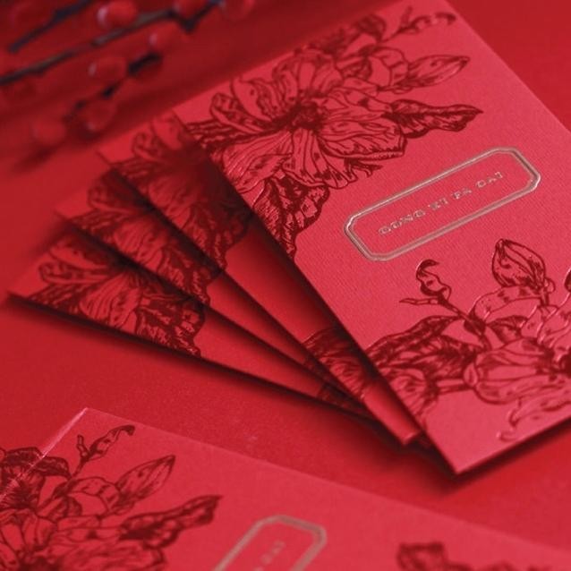 

Angpao - Red Flower Cny Special 2023 / Amplop Sincia / Envelope