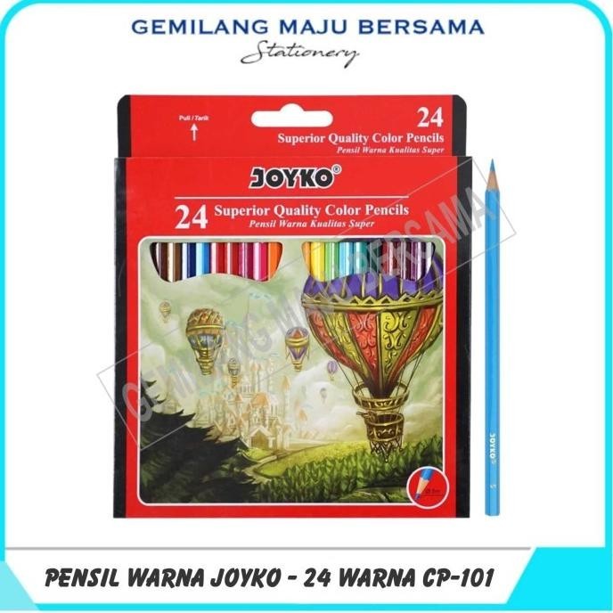 

Special - Pensil Warna Joyko 24 Warna CP 101 .,