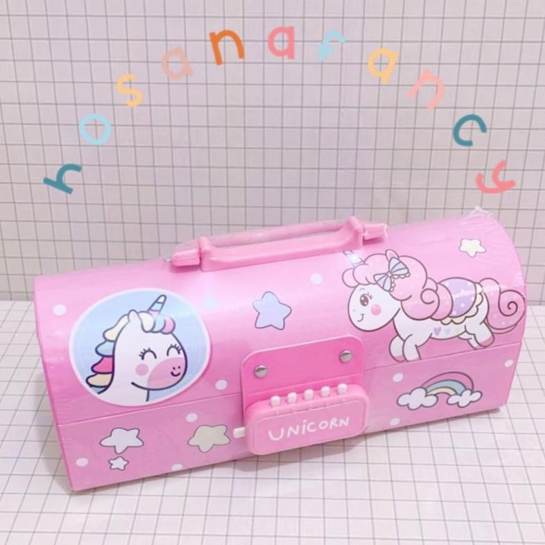 

Hot Sale Kotak Pensil Karton Lengkung Pakai Kode Kunci/ Tempat Pensil/ Pencil Case - - AY12 Berkualitas