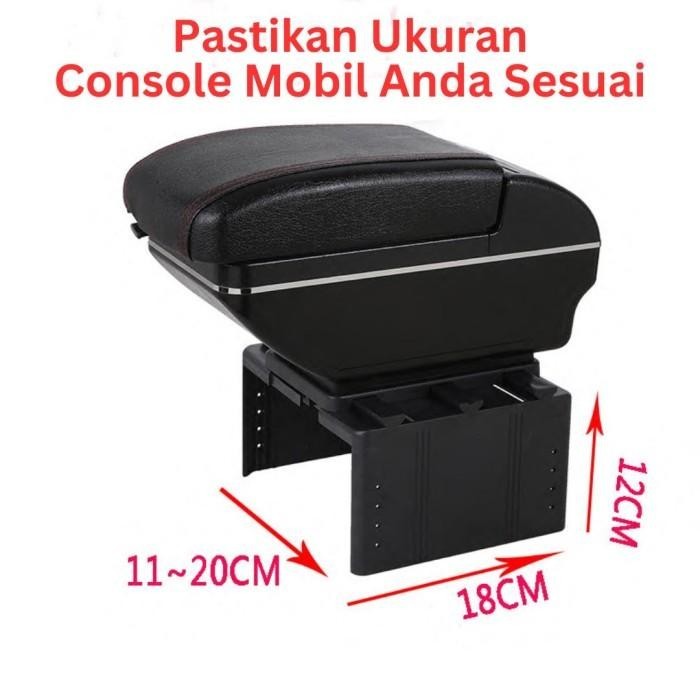 Sandaran Tangan Arm Rest Universal, Armrest Console Box Semua Mobil