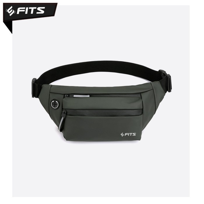 tas selempang pria SFIDN FITS Premium Waterproof Waist Sling Bag | Tas Selempang Pria - Hijau Army(Y