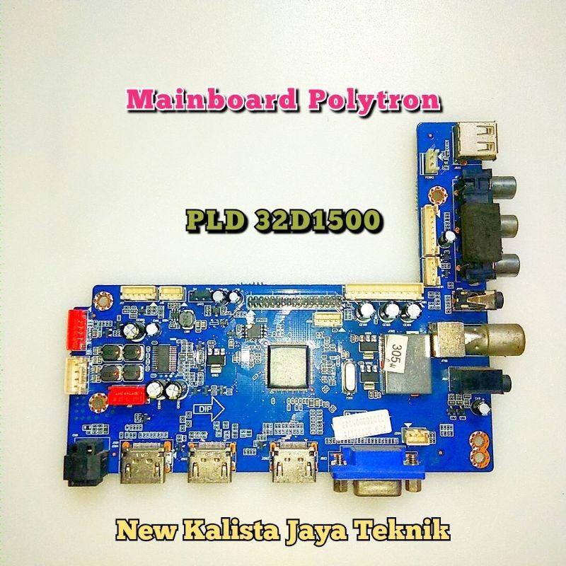MAINBOARD TV POLYTRON PLD 32D1500 ORIGINAL VS.T56UE1.21 MB 32D1500 MB POLYTRON 32D1500 MOTHERBOARD T