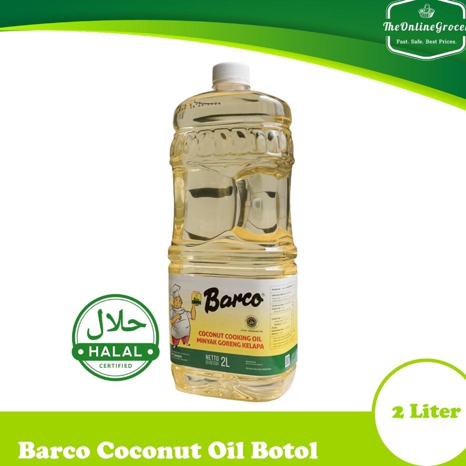 

Barco Kelapa Murni Coconut Cooking Oil 2 Liter Botol
