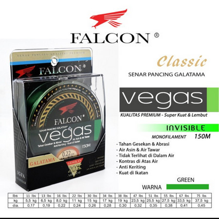 Senar Falcon Vegas 150 Meter