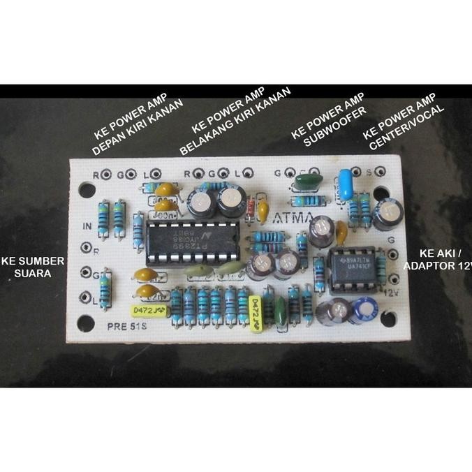 New Kit Pre-Amp 5.1S Home Theater Pt2399 Surround Processor