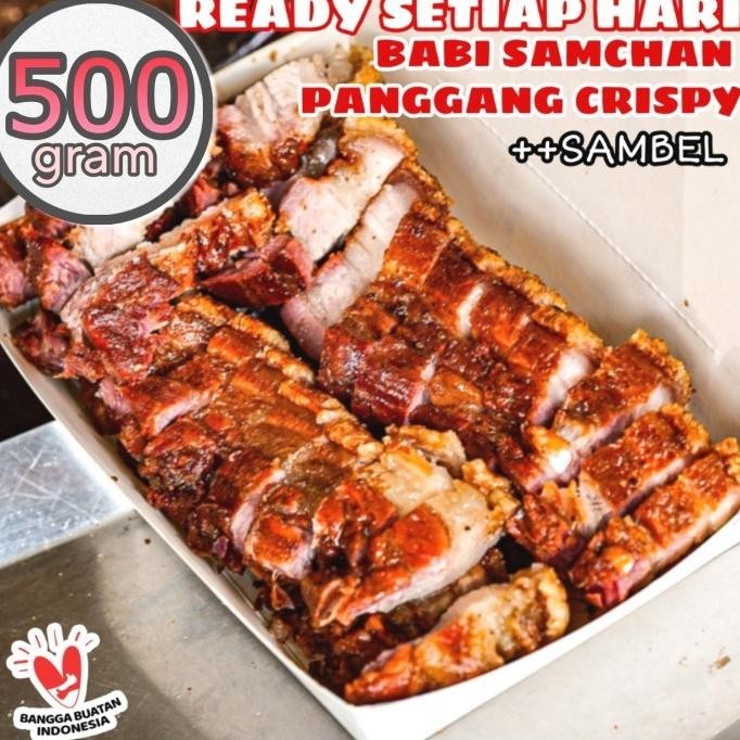 

Babi Panggang Siobak Bangka CrispyMateng - Bipang Kriuk (Ready)