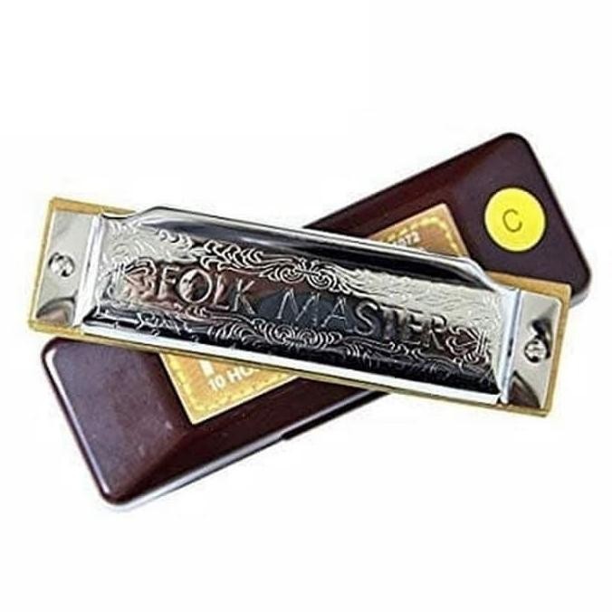 Harmonika SUZUKI Folkmaster 10 Holes Key C/G/A