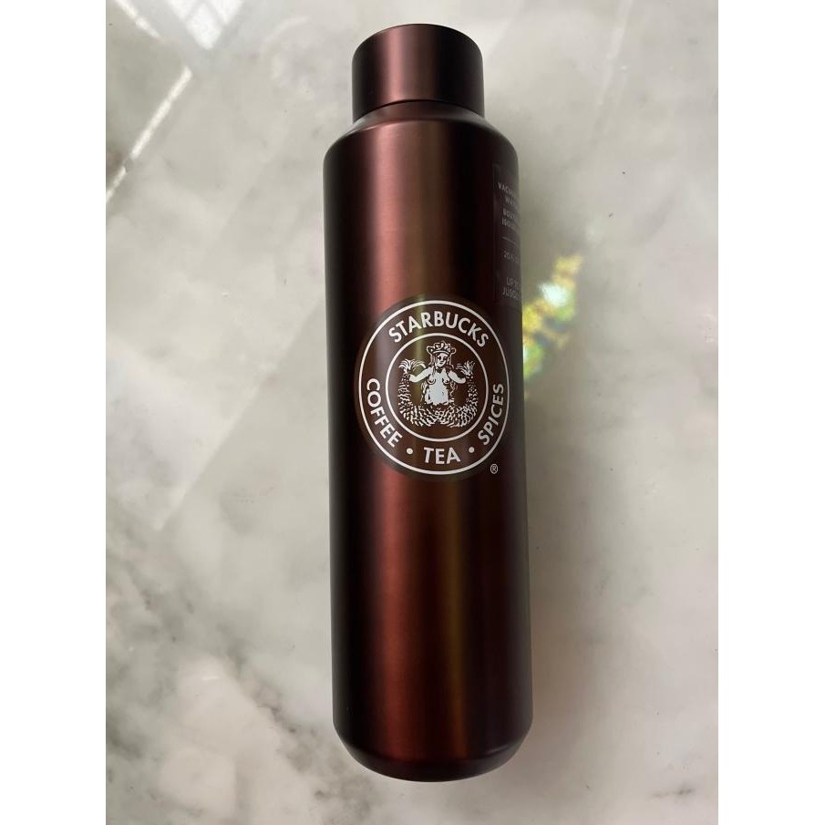 Starbucks Reserve Tumbler Termos Water Bottle 20oz 591ml Copper Red ___Malla