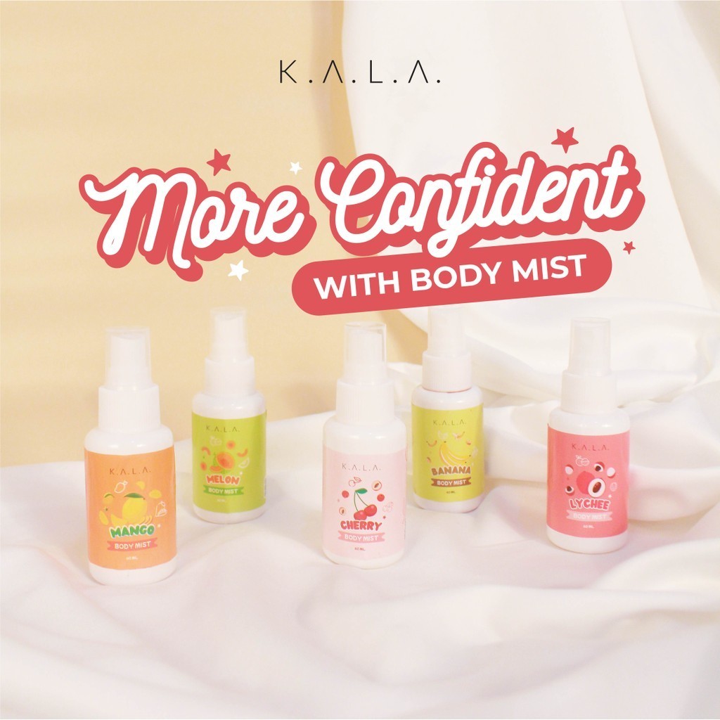 KALA Body Mist Fruity Series - Lychee | 60ml