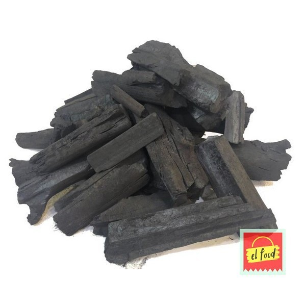 ARANG KAYU 1kg   /ELFOOD/Arang Kayu Bakar