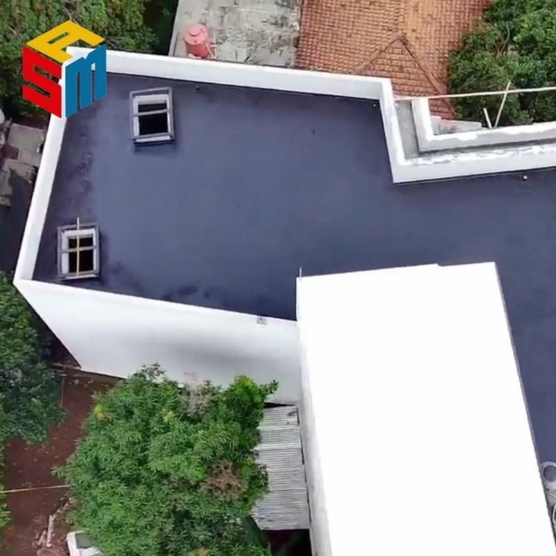 JASA WATERPROOFING DAK COR BETON BOCOR DAN REMBES MENGGUNAKAN ASPAL CAIR