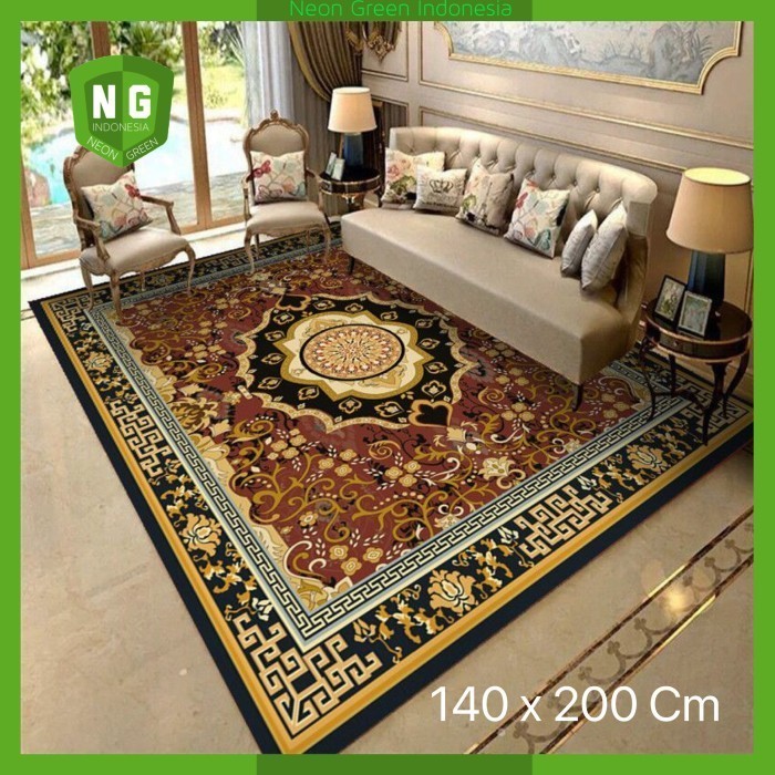 Konfli Karpet Lantai Turki Turkey Karpet Ruang Tamu Permadani Premium Jumbo