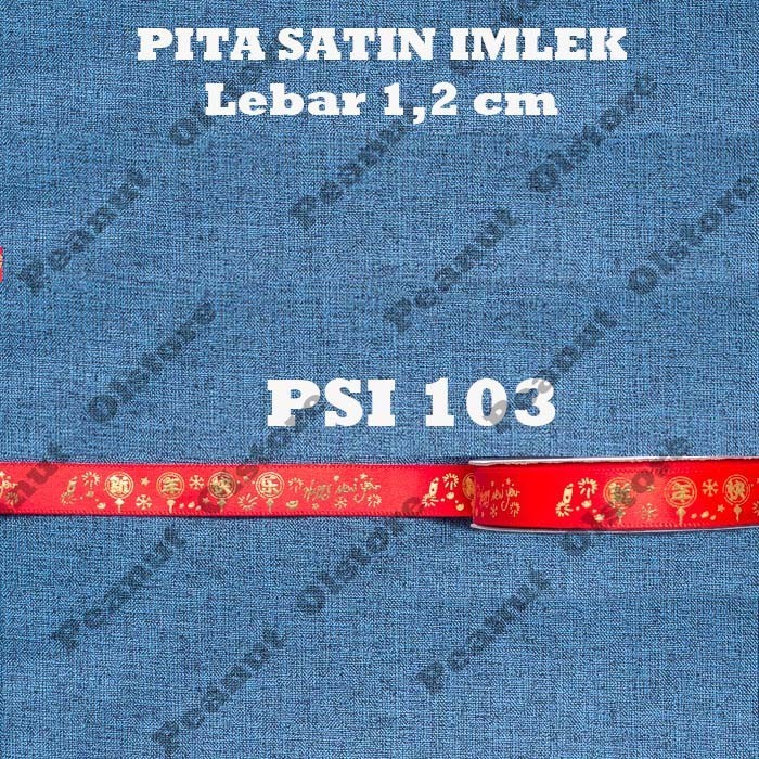 

Pita Satin Imlek 1,2Cm Per Roll 082